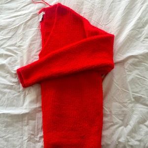 Brilliant red sincerely Jules sweater in xs